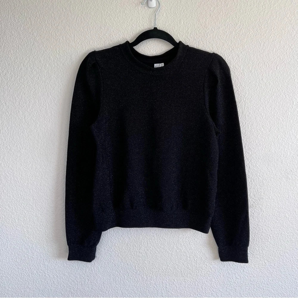 &‎ Other Stories Black Shimmer Sweater